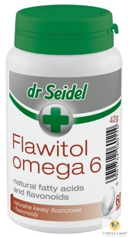 Dr Seidel - Flawitol Omega 6 skóra i sierść - 60 kaps.