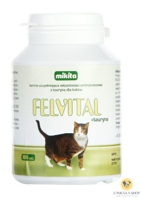 Mikita Felvital + Tauryna 100 tabletek Mikita Felvital + Tauryna 100 tabletek