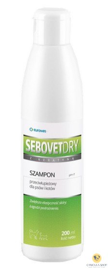 Sebovet-Dry - szampon przeciwłupieżowy 200ml