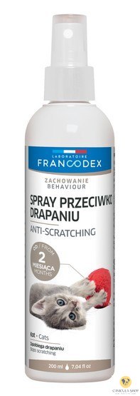 Francodex Spray repelent dla kotów 200ml [FR179128]