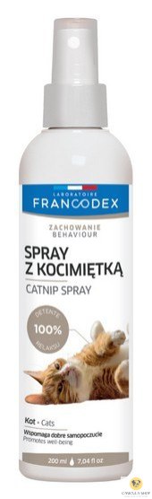 Francodex Spray z kocimiętką 200ml [FR179127]